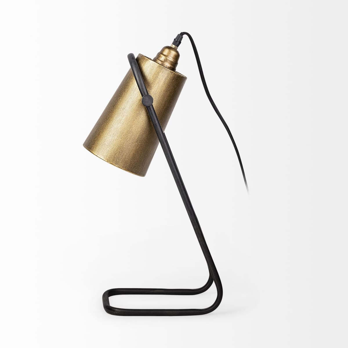 Brent Table Lamp Gold/Black Metal - table-lamps