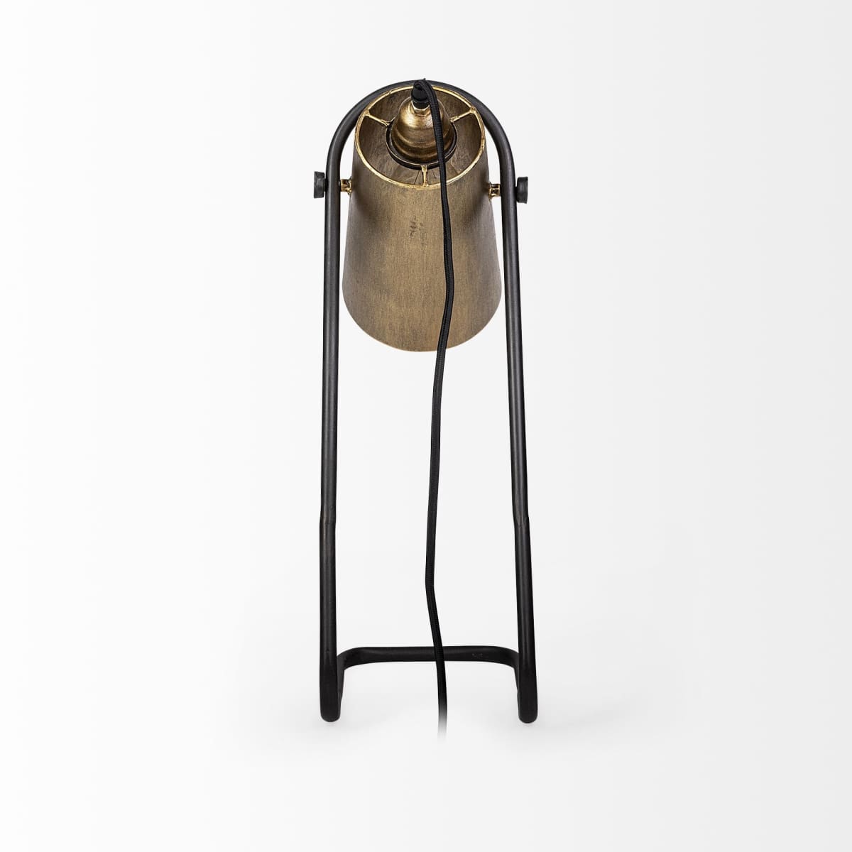 Brent Table Lamp Gold/Black Metal - table-lamps