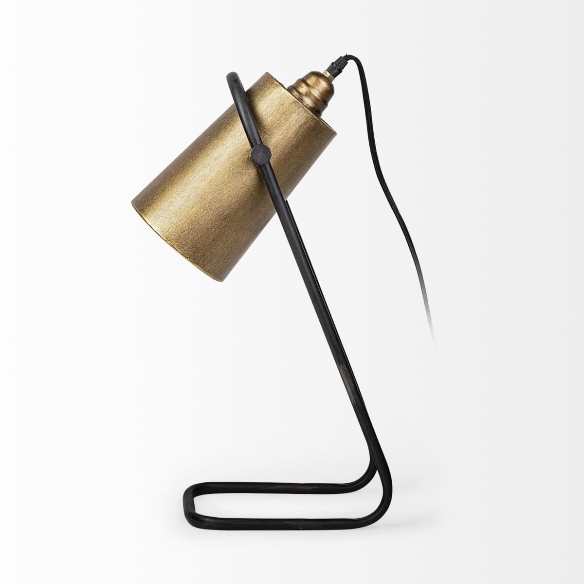 Brent Table Lamp Gold/Black Metal - table-lamps