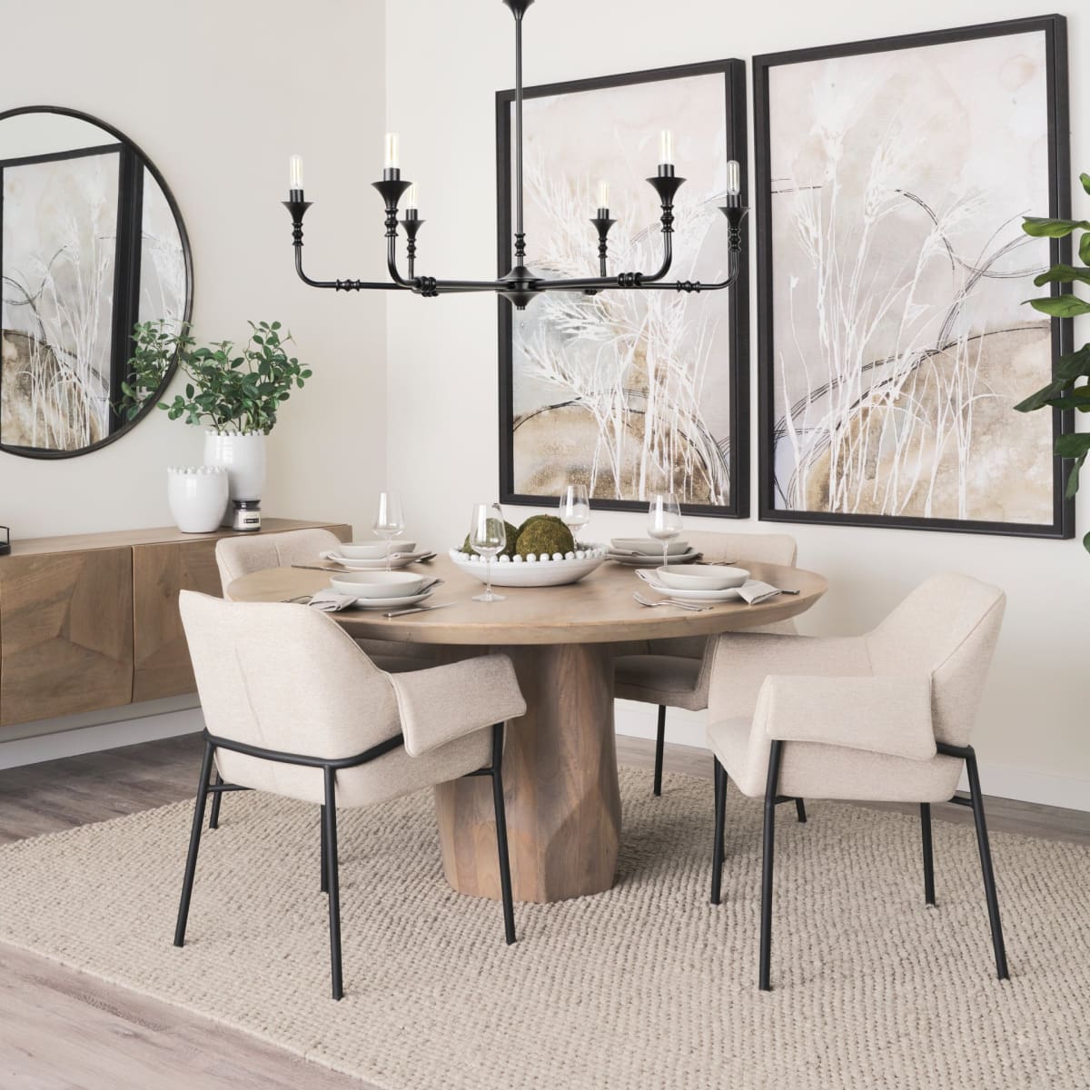 Brently Dining Chair Oatmeal - dining-chairs