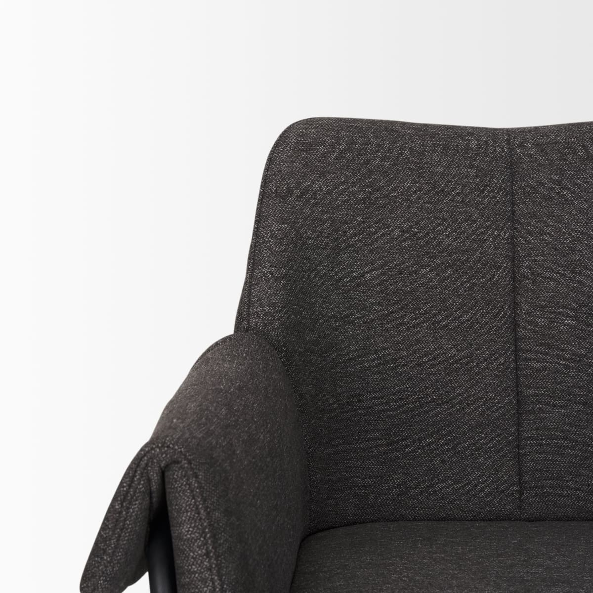 Brently Upholstered Accent Chair Gray - accent-chairs