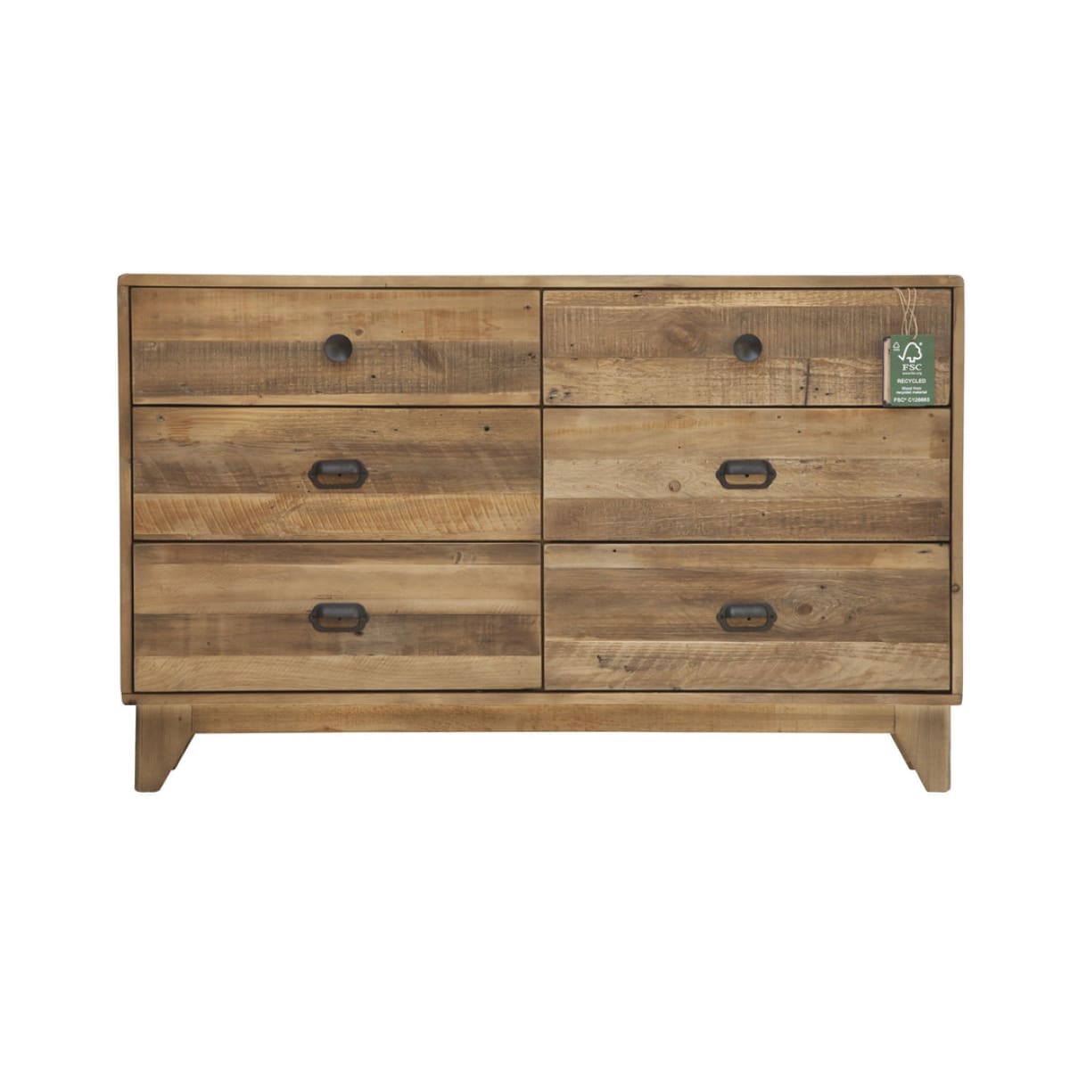 Campestre Modern 6 Drw Dresser - lh-import-dressers