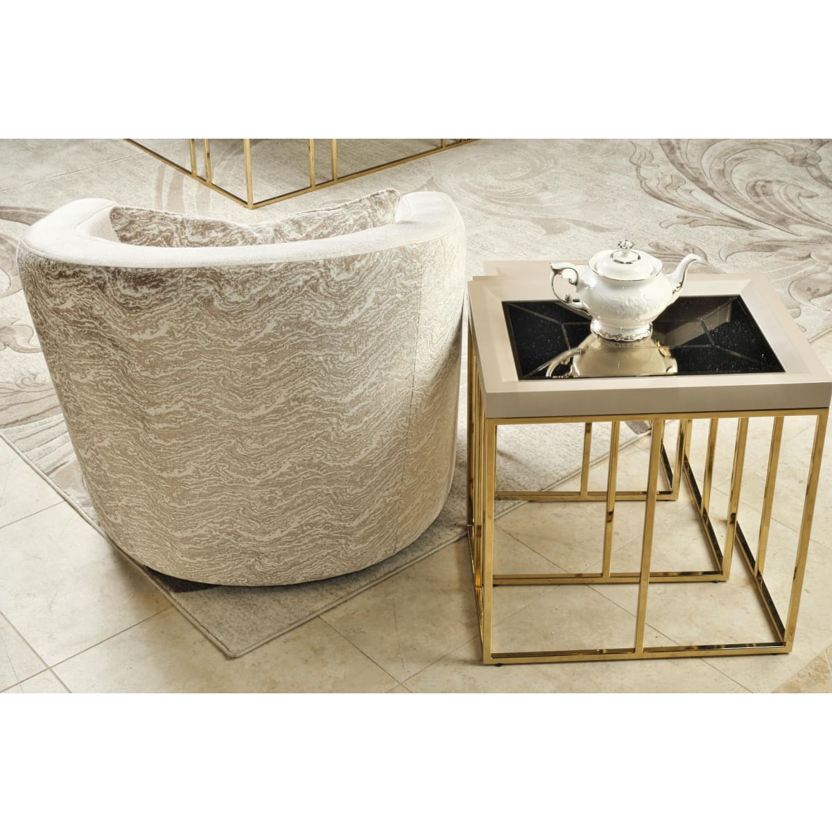 Carmela 3pc Nesting Table Set - accent tables