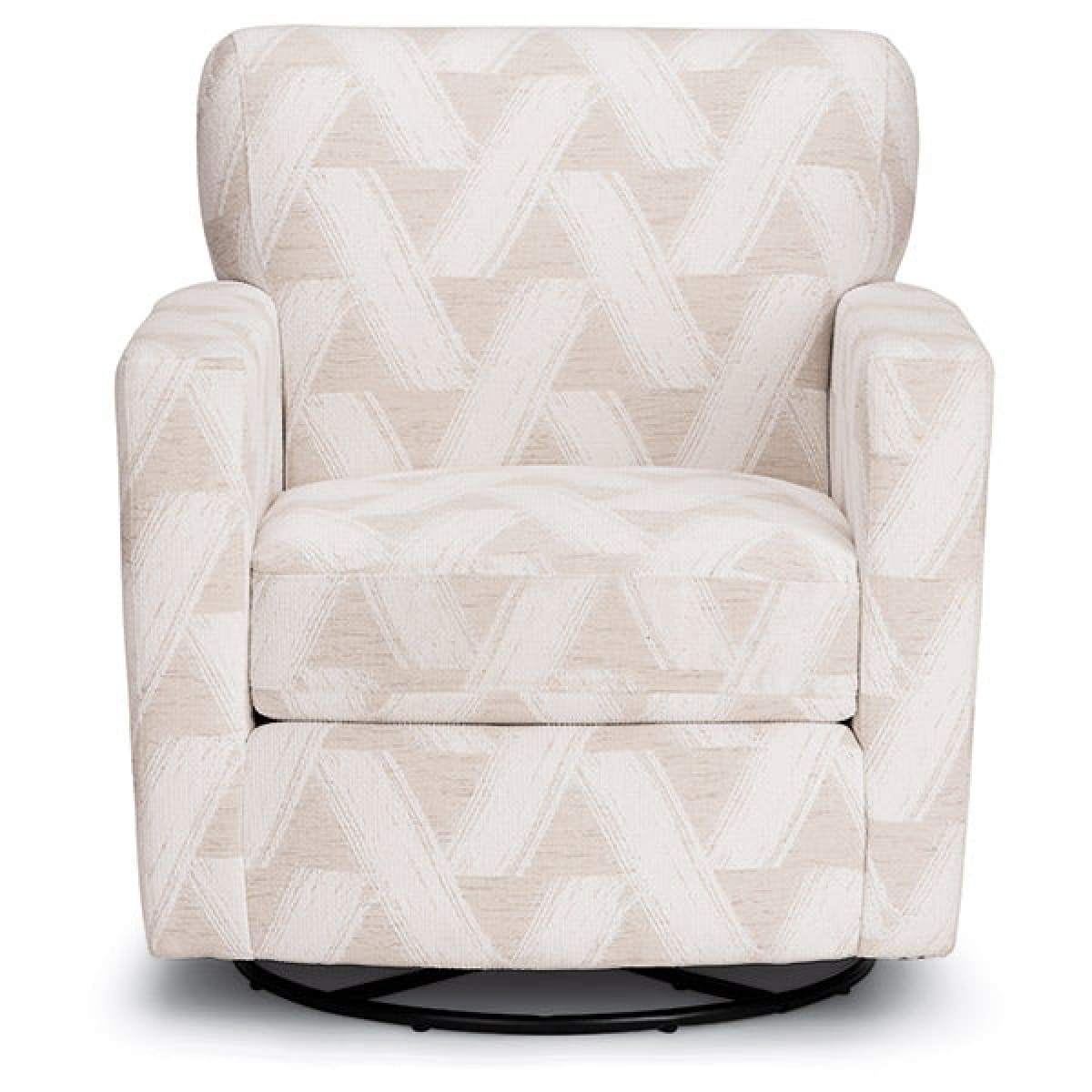Caroly Swivel Barrel & Glider - accent-chairs