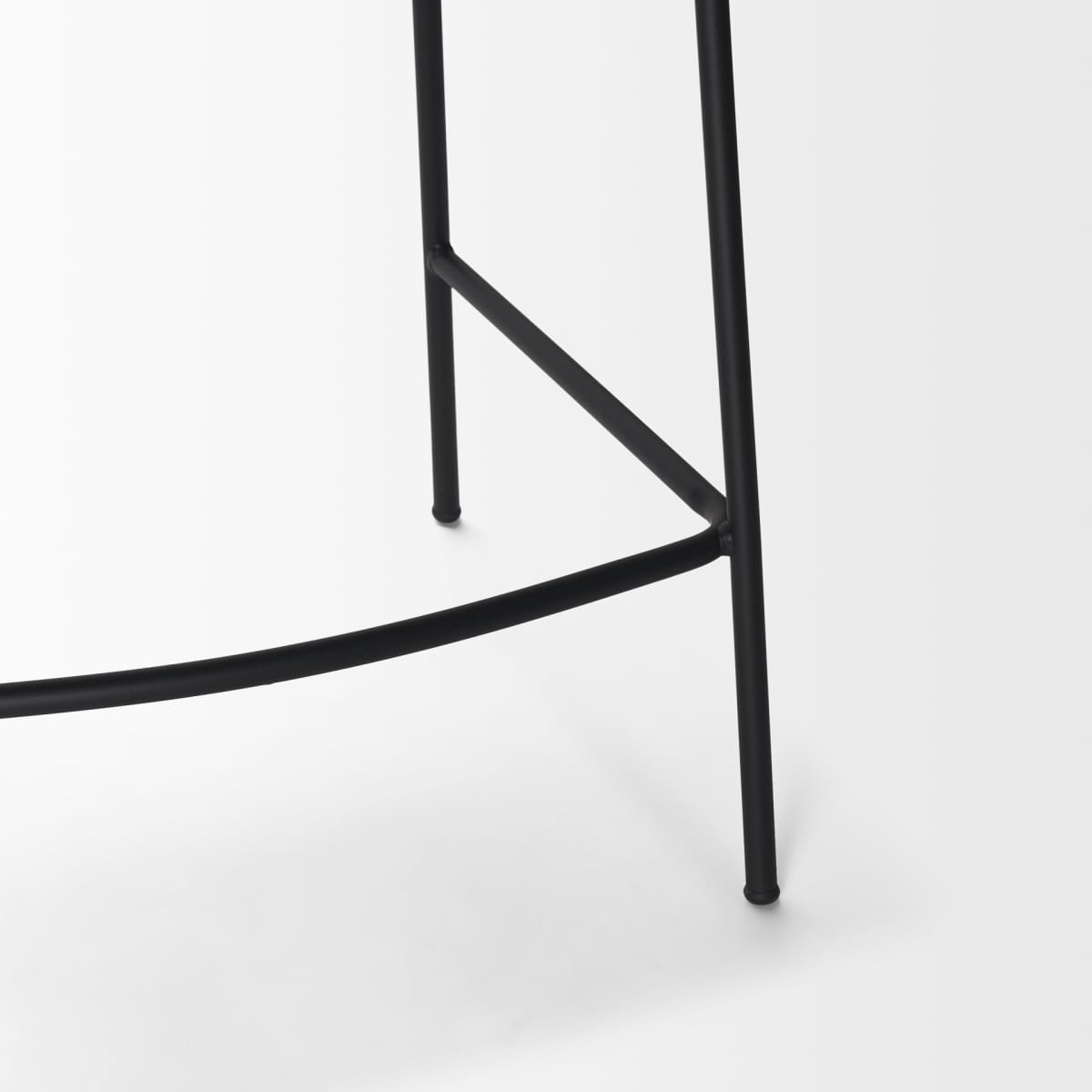 Carolyn Upholstered Seat Bar Counter Stool Gray Fabric | Counter - bar-stools