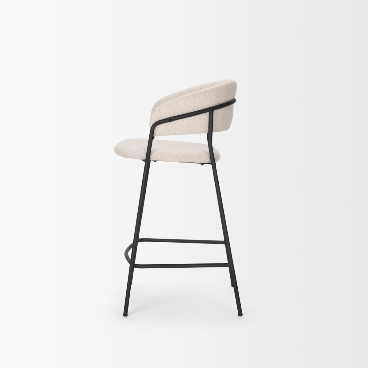 Carolyn Upholstered Seat Bar Counter Stool Oatmeal | Counter - bar-stools