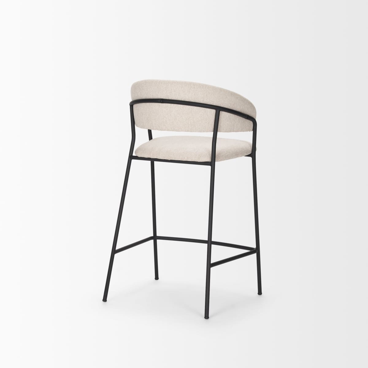 Carolyn Upholstered Seat Bar Counter Stool Oatmeal | Counter - bar-stools
