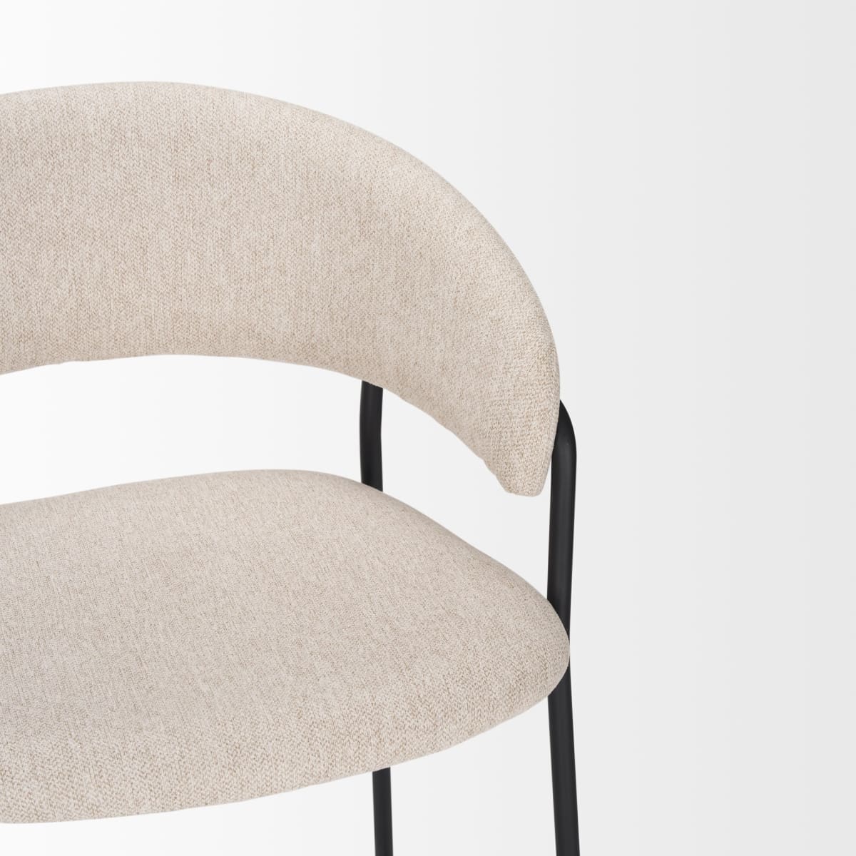 Carolyn Upholstered Seat Bar Counter Stool Oatmeal | Counter - bar-stools