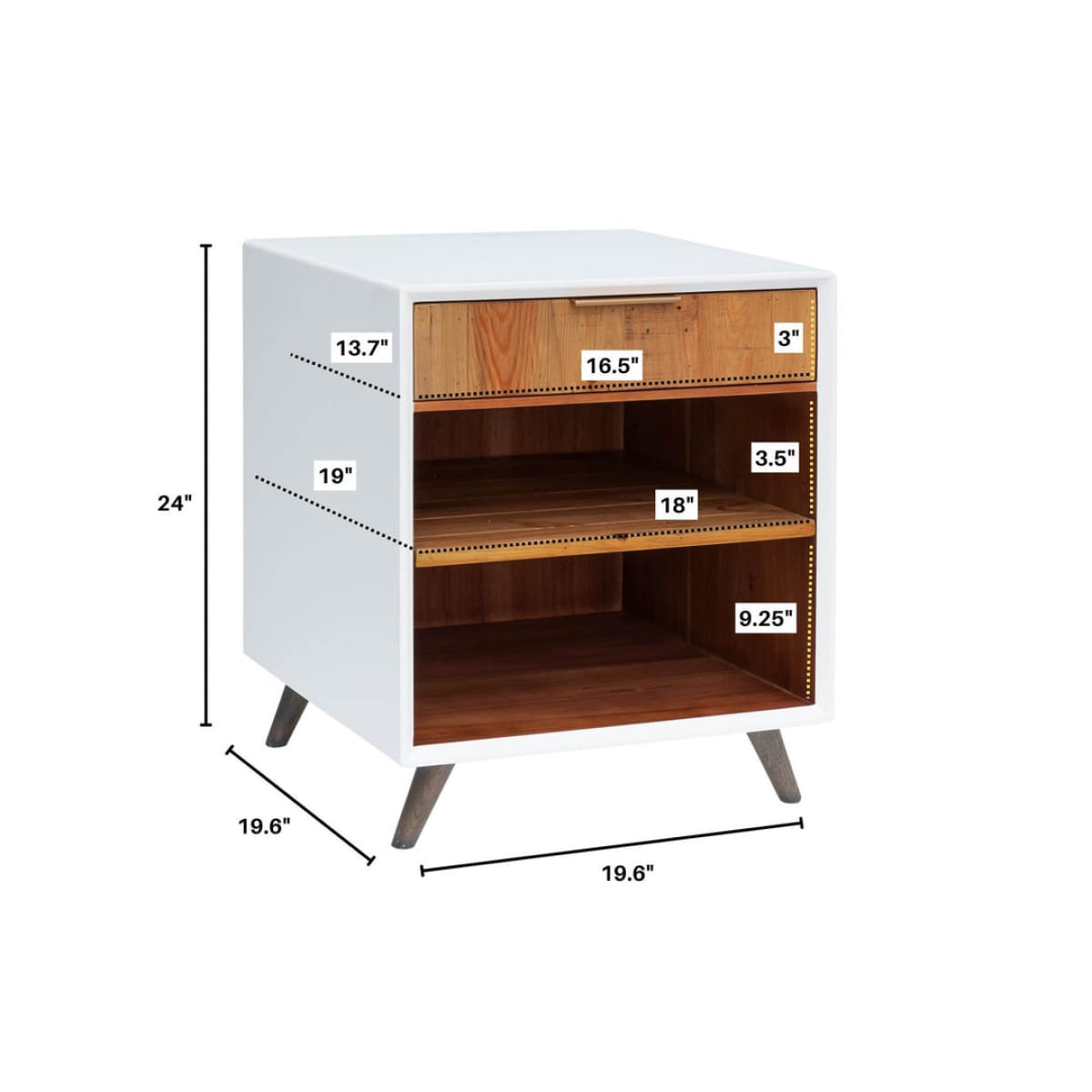 Casablanca Nightstand - lh-import-nightstands