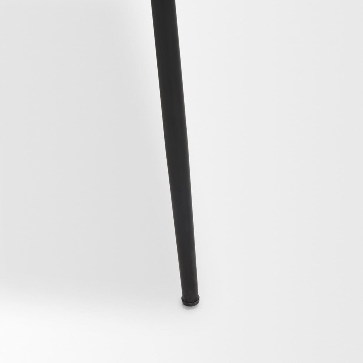Casey Dining Chair Black Metal | Gray Fabric - dining-chairs