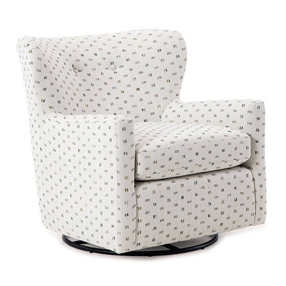 Casimere Swivel Accent Chair - accent-chairs
