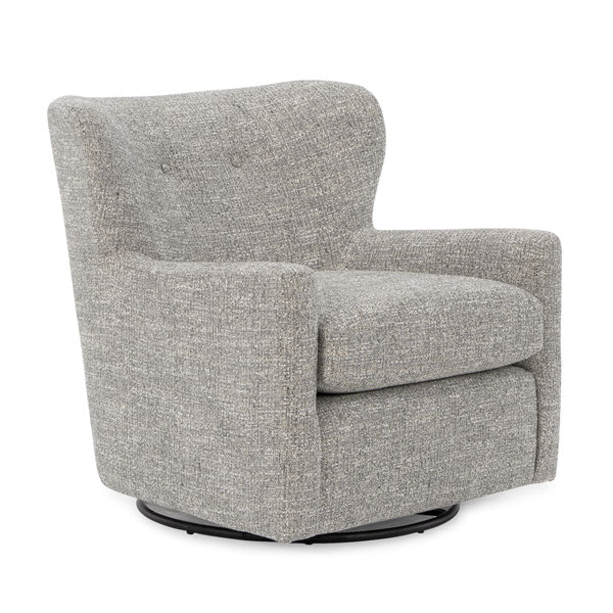 Casimere Swivel Accent Chair - accent-chairs