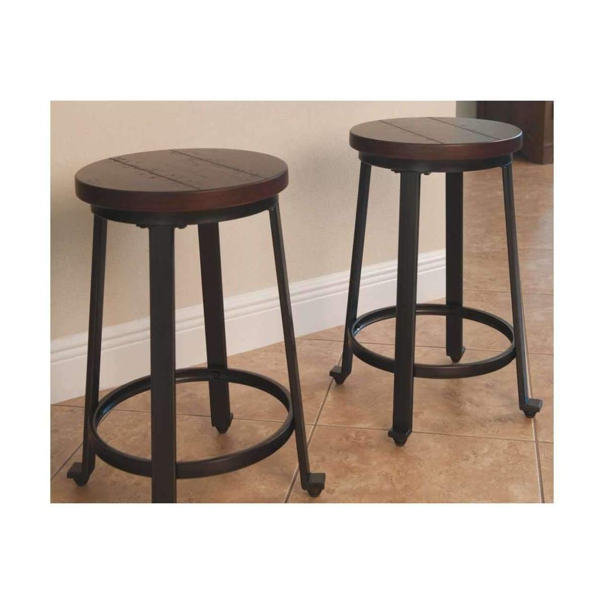 Challiman Counter Height Bar Stool - BAR STOOL