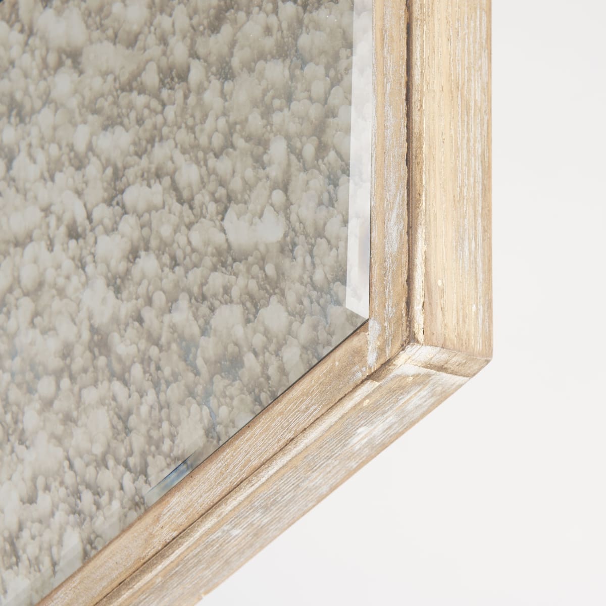 Cheveronna Wall Mirror Light Brown Wood | 36x12 - wall-mirrors-grouped