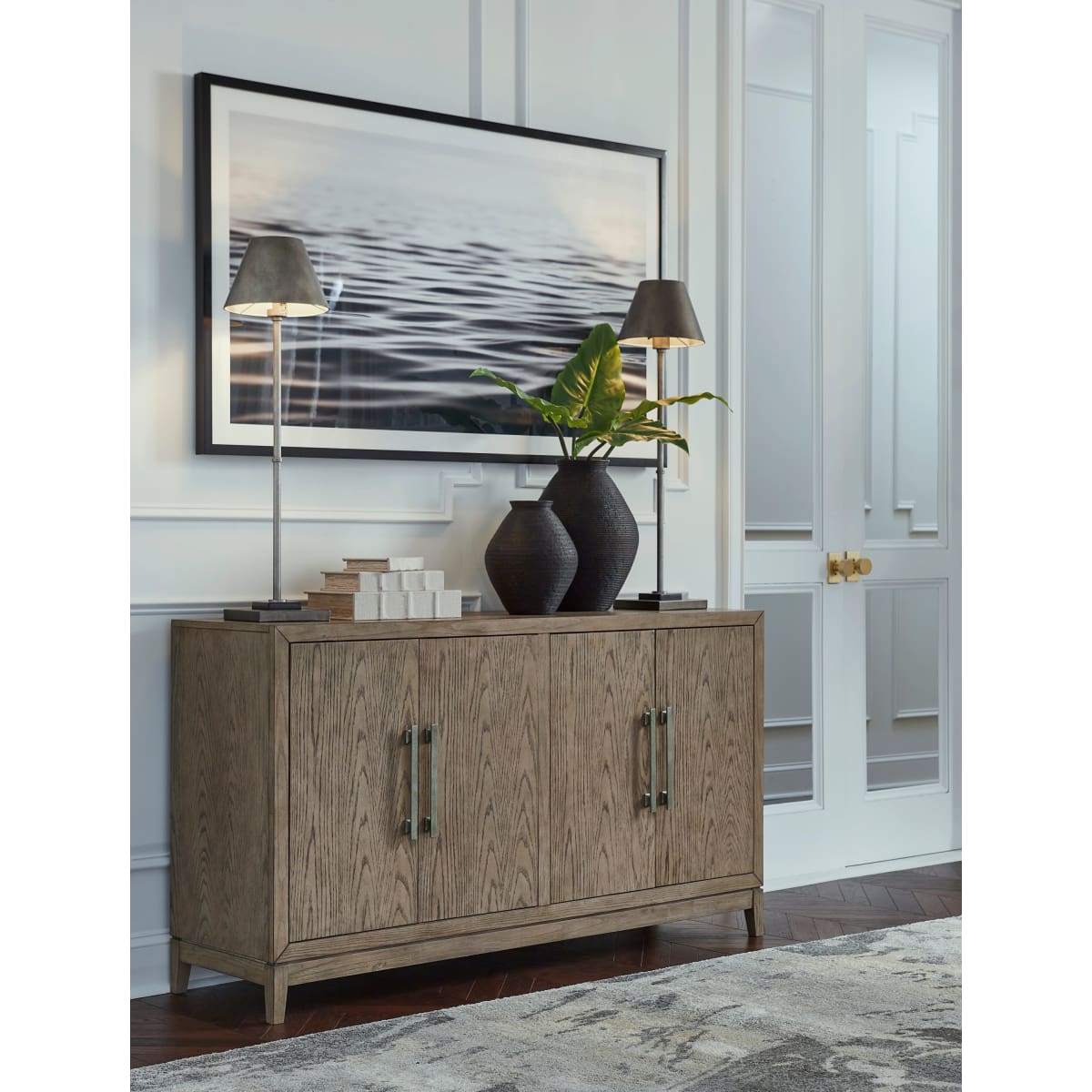 Chrestner Dining Server - 64 W x 18 D x 36 H - sideboards-and-buffets