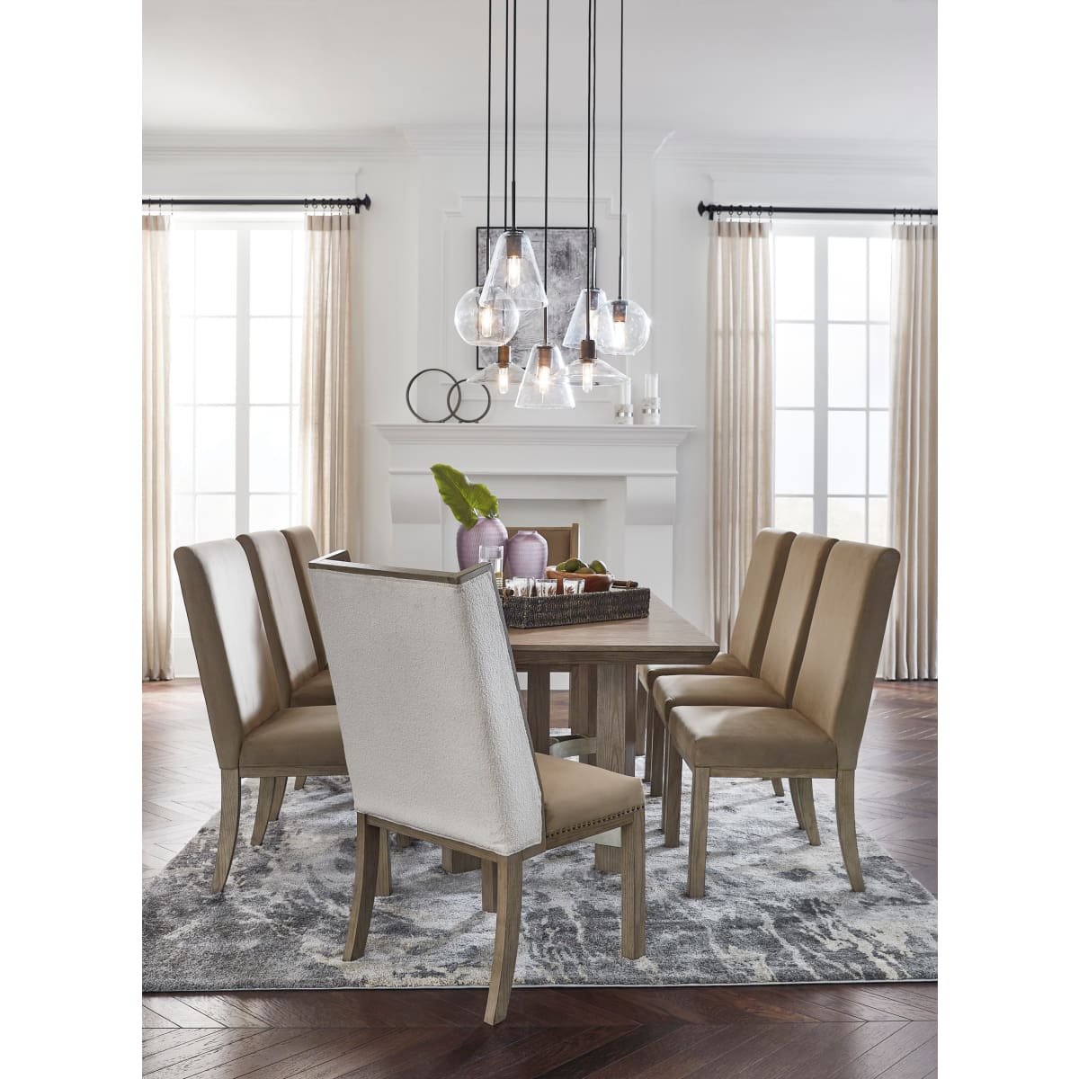 Chrestner Dining Set - 84 W x 40.13 D x 30.13 H - dining-table