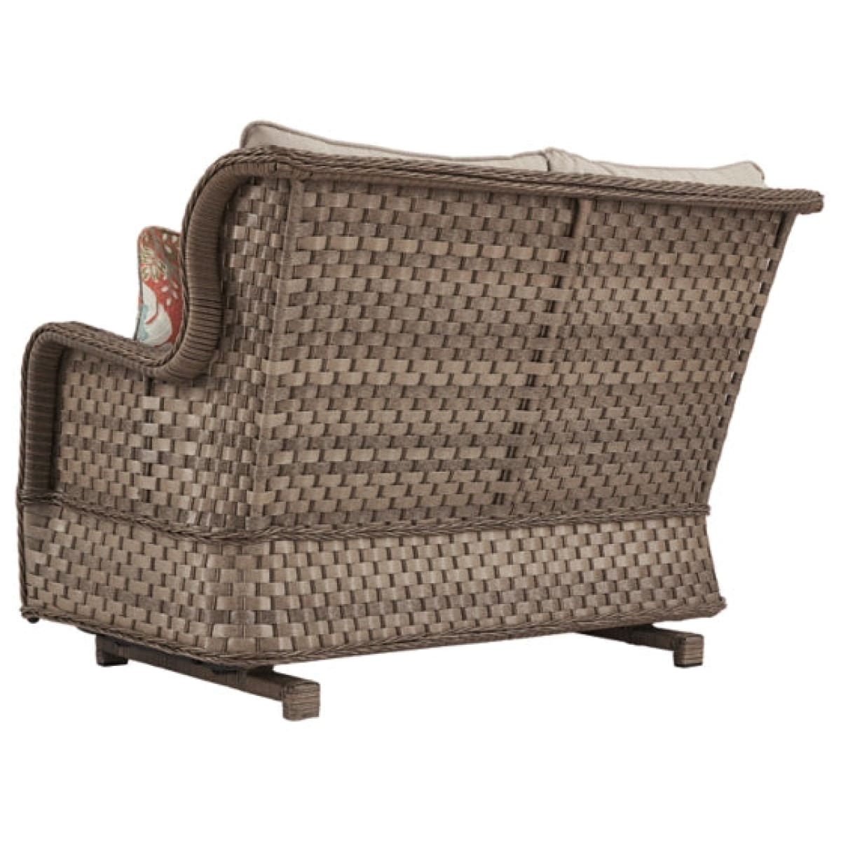 Clear Ridge Glider Loveseat - 50.25 W x 29.5 D x 36.5 H - Outdoor Sofa