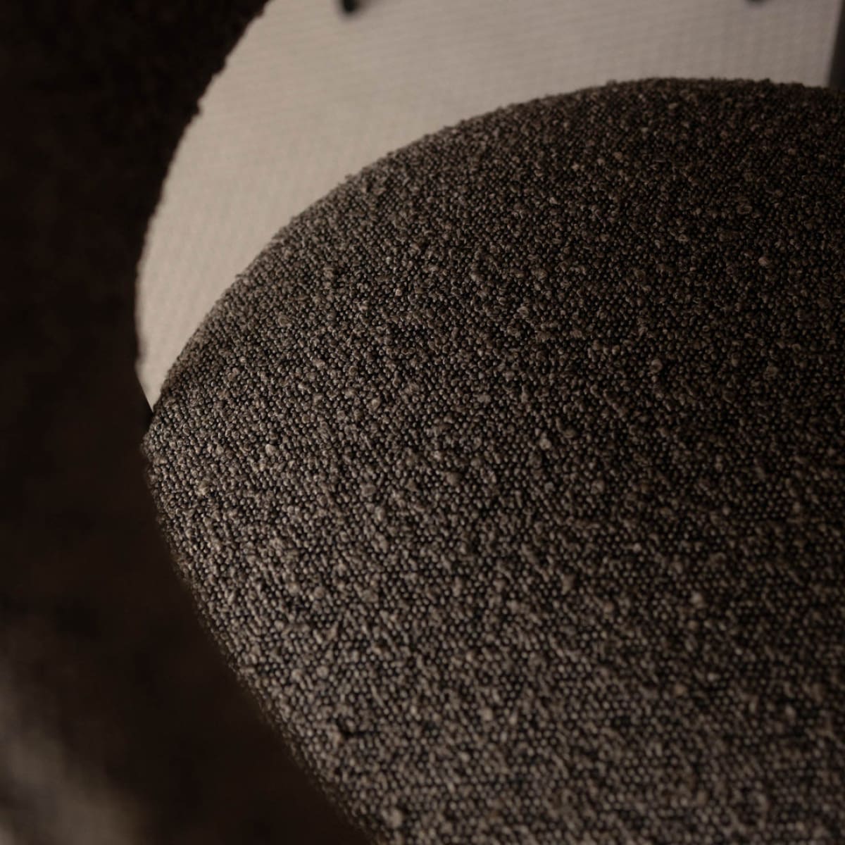 Cleo Dining Chair - Brown Boucle - lh-import-office-chairs