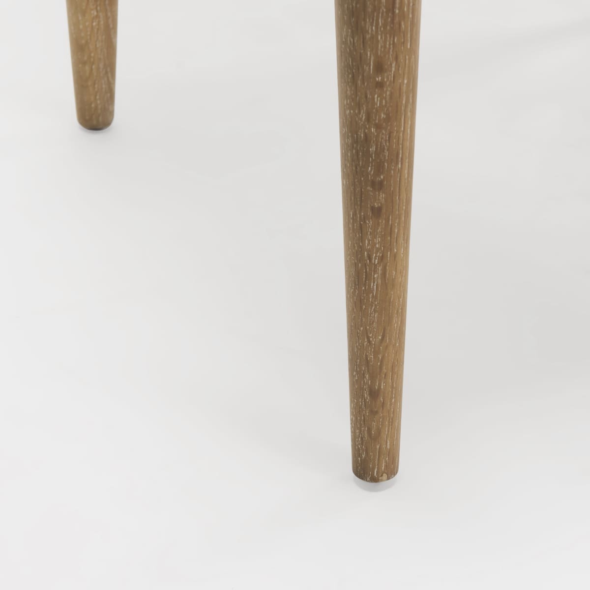 Cline Dining Chair Cream Fabric | Brown Wood - dining-chairs