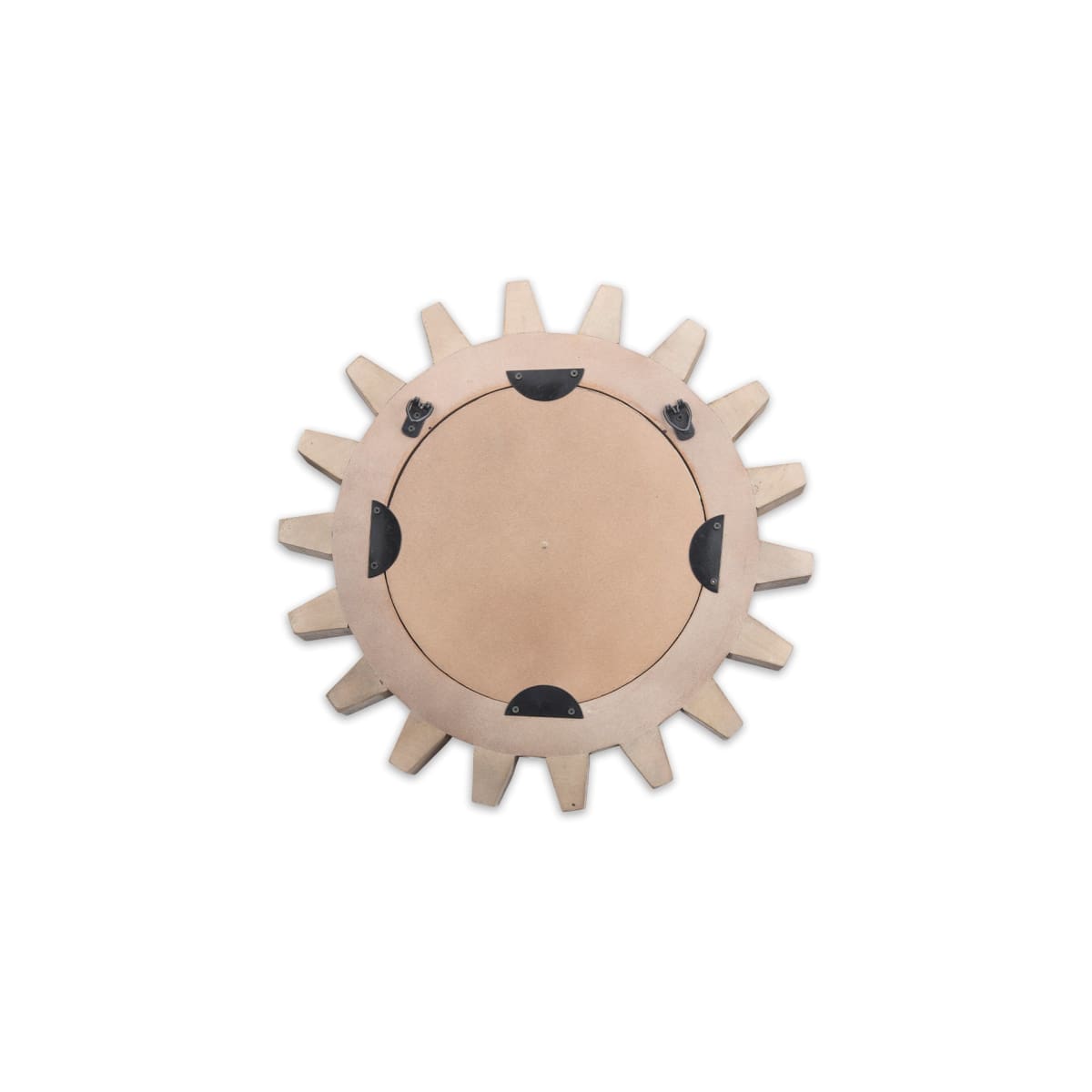 Cog Wall Mirror Sunrise Brown Wood | 17 | Sunrise - wall-mirrors-grouped