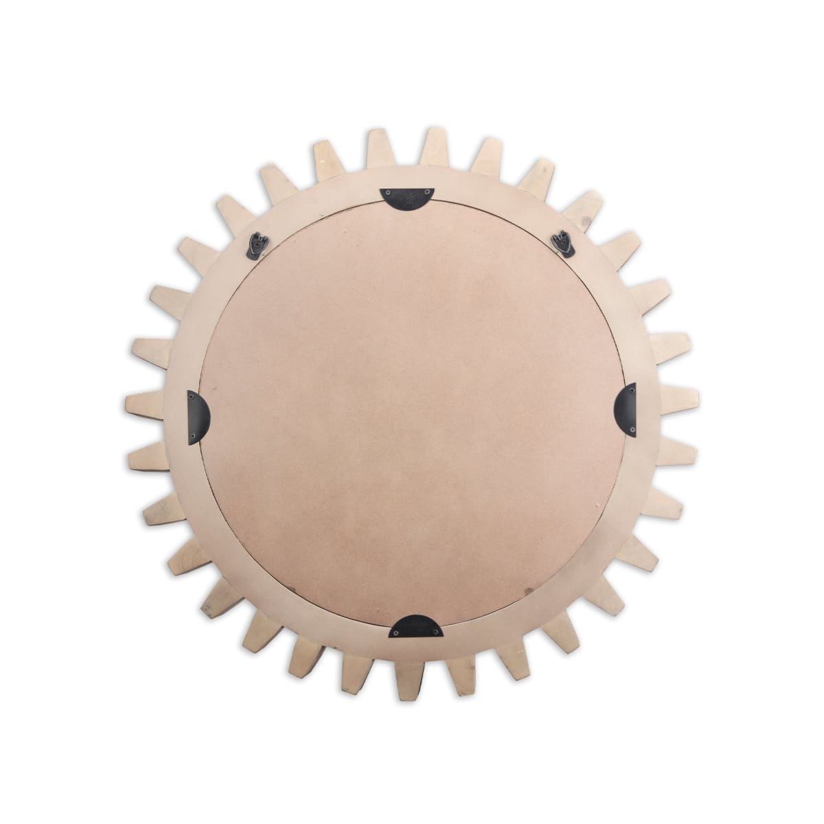 Cog Wall Mirror Sunrise Brown Wood | 26 | Sunrise - wall-mirrors-grouped