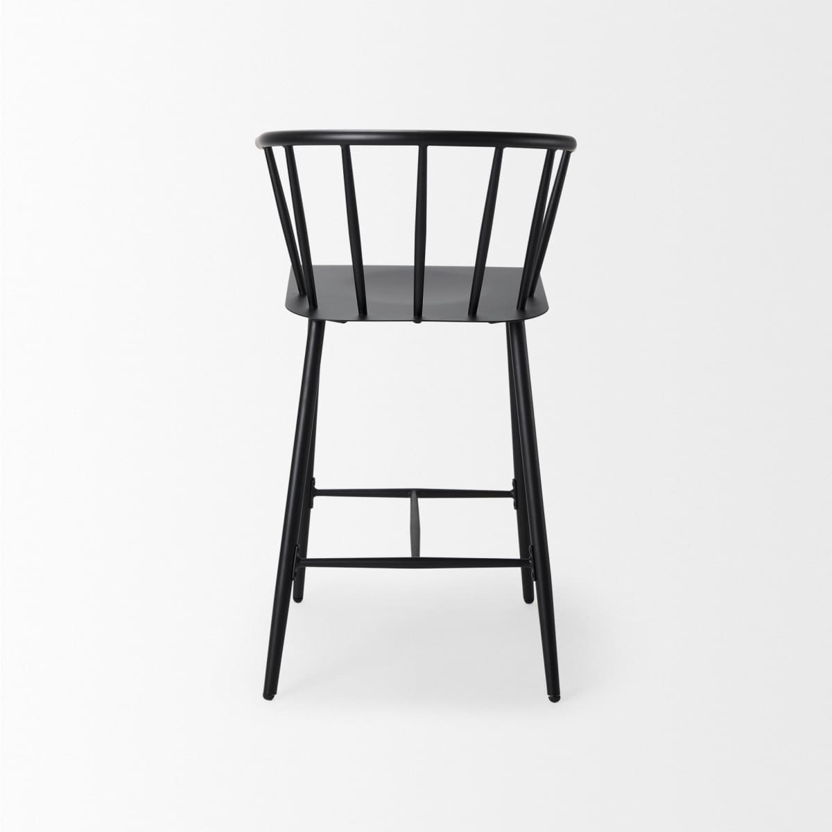 Colin Metal Seat Bar Counter Stool Black Metal | Counter - bar-stools