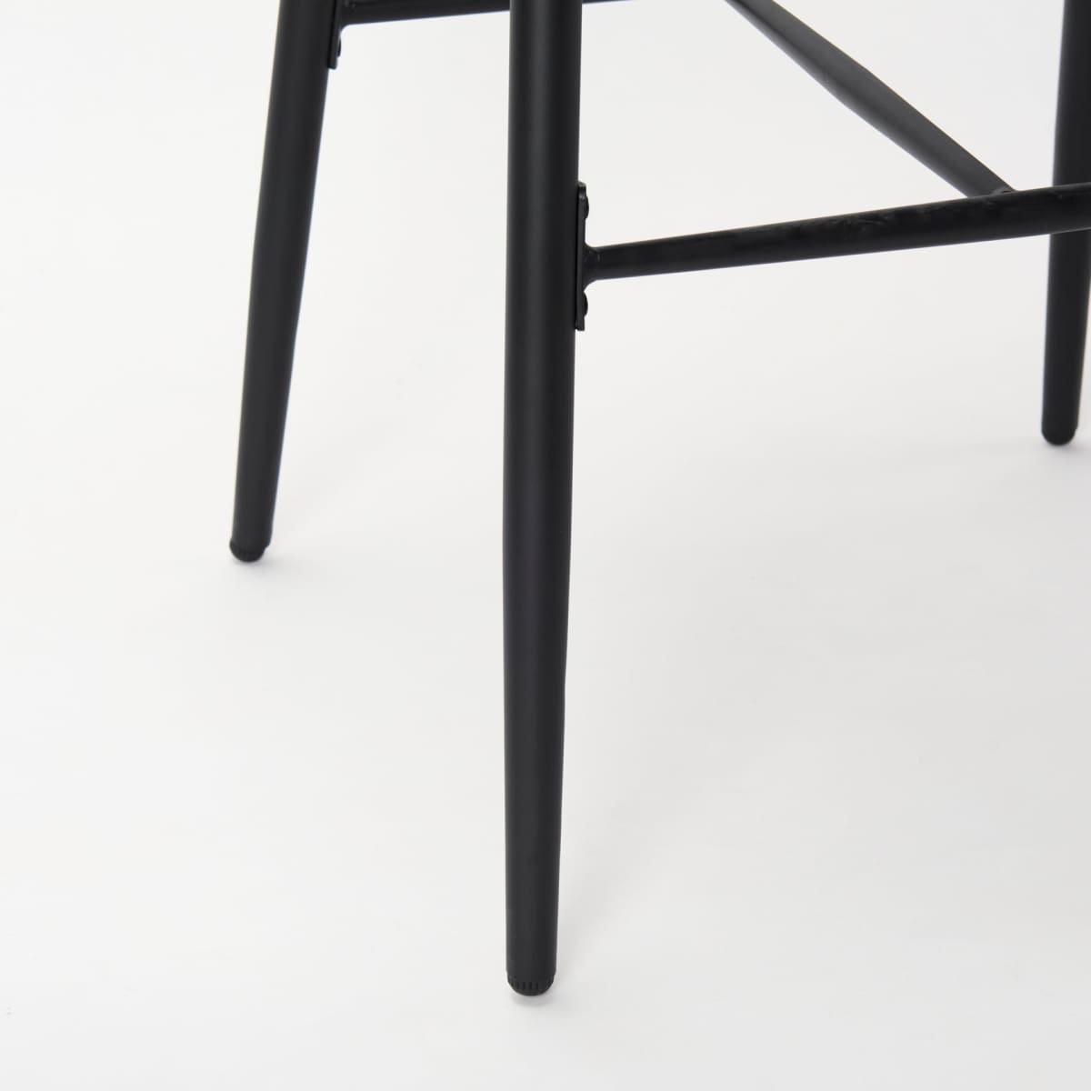 Colin Metal Seat Bar Counter Stool Black Metal | Bar - bar-stools