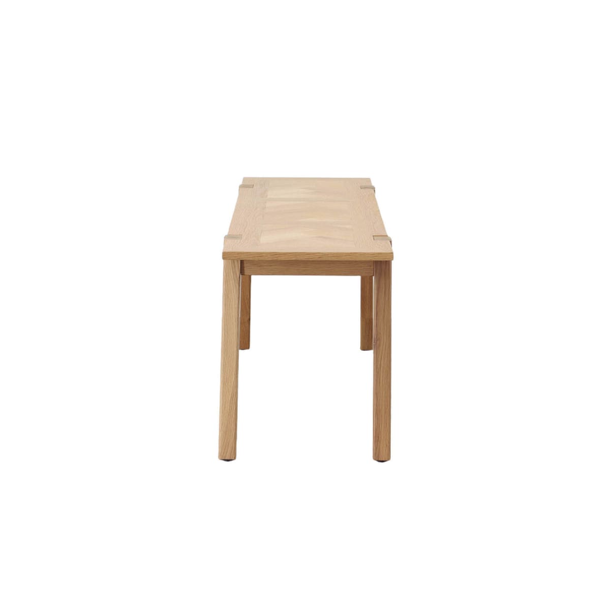 Colton Small Dining Bench W/ Brass - lh-import-dining-benches
