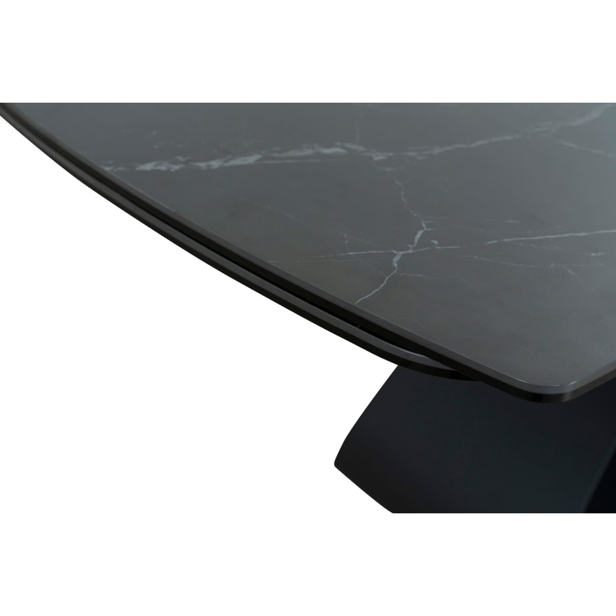 Conard ceramic Top Extension Dining Table - dining-table