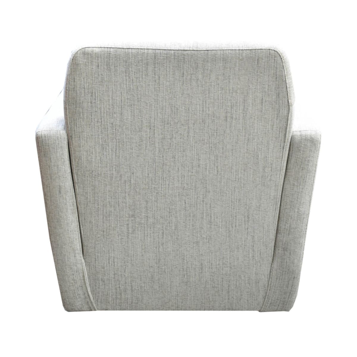 Cooper Swivel Club Chair - Woven Linen - lh-import-accent-club-chairs