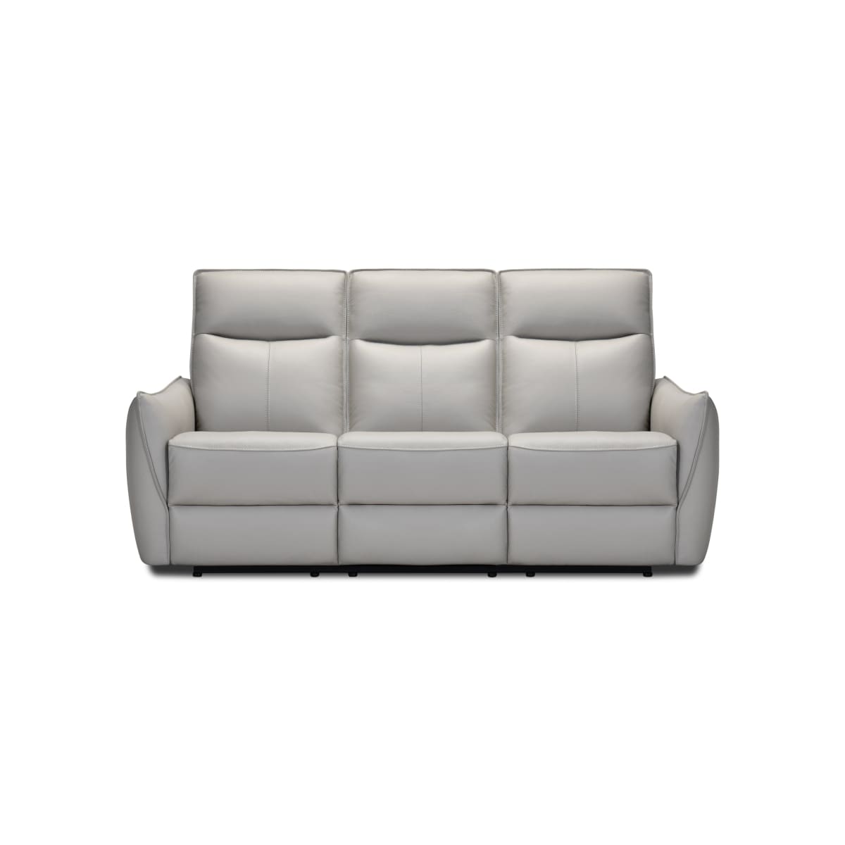 Crownmark Leather Power Recliner Sofa - recliner