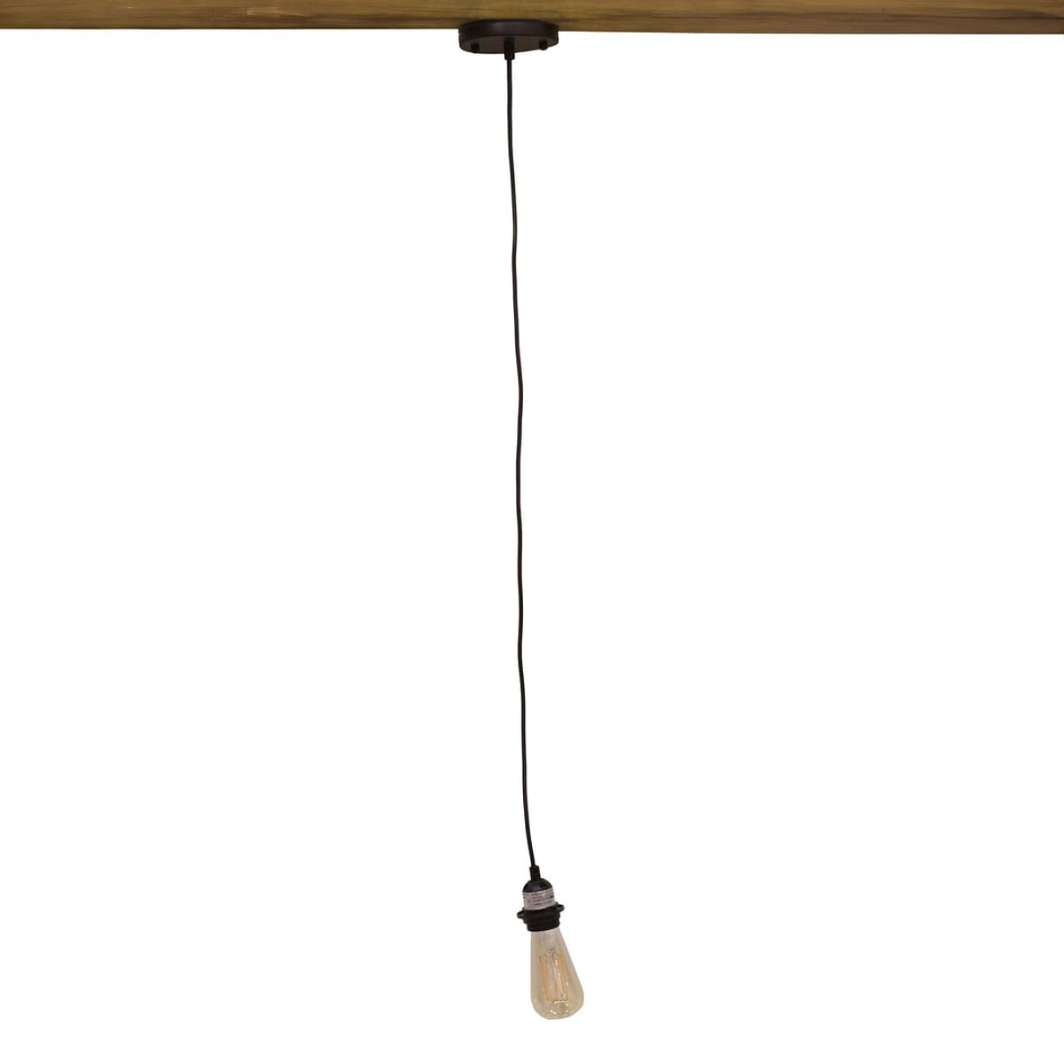 D-Bodhi Horn Pendant Small - Black - lh-import-pendants