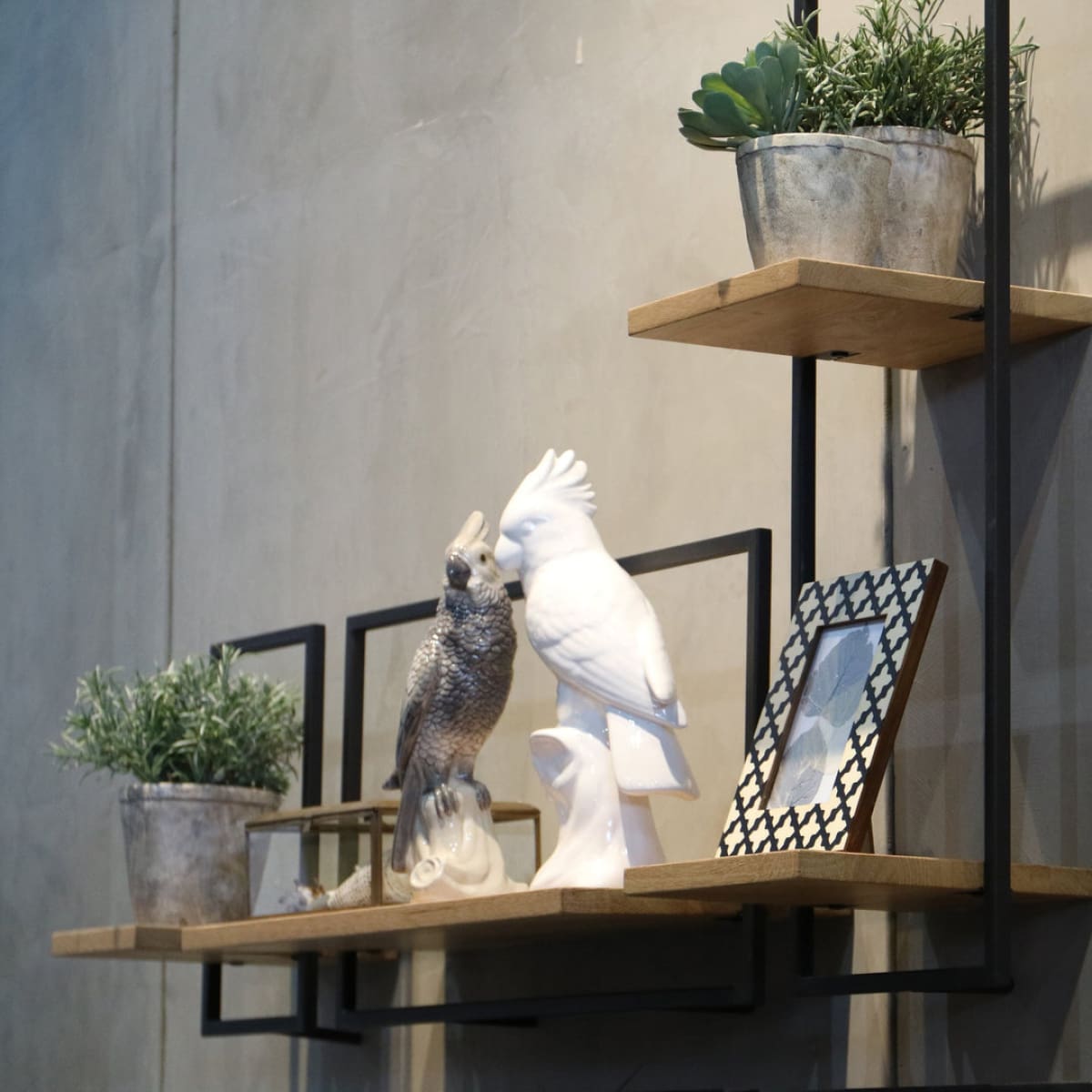 D-Bodhi Metal Frame Wall Box - Natural Type D (1/Box) - lh-import-wall-art