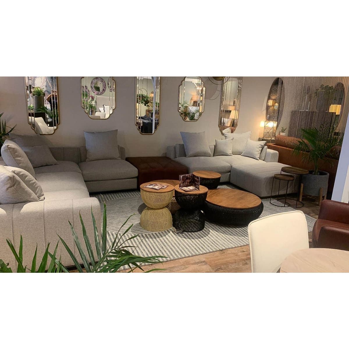 D-Bodhi Wave Coffee Table - Black - lh-import-coffee-tables