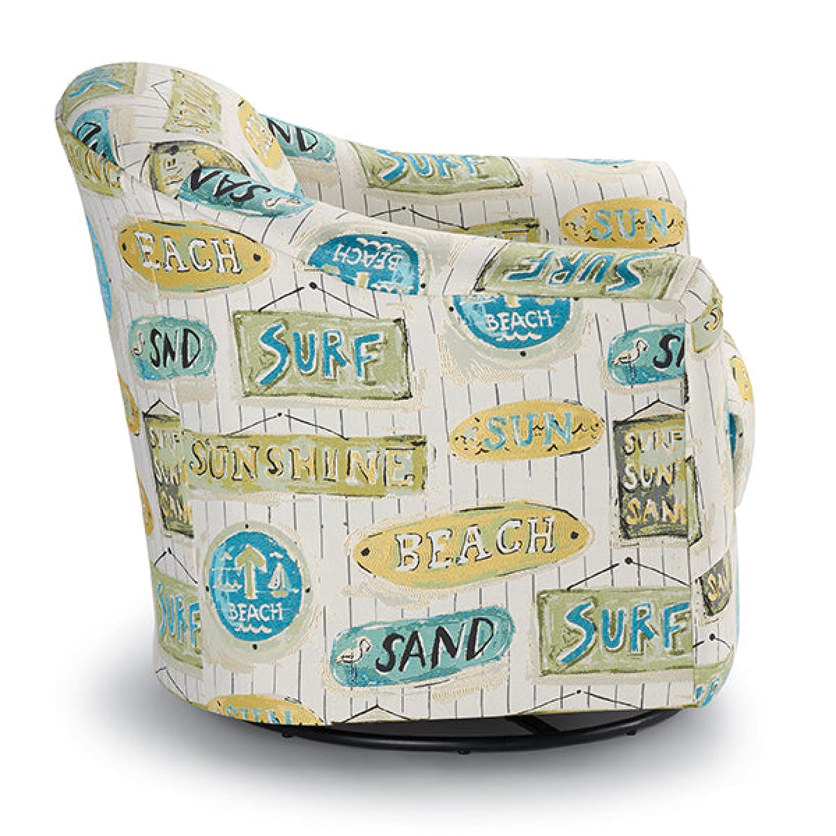 Darby Swivel Barrel and Glider - accent-chairs