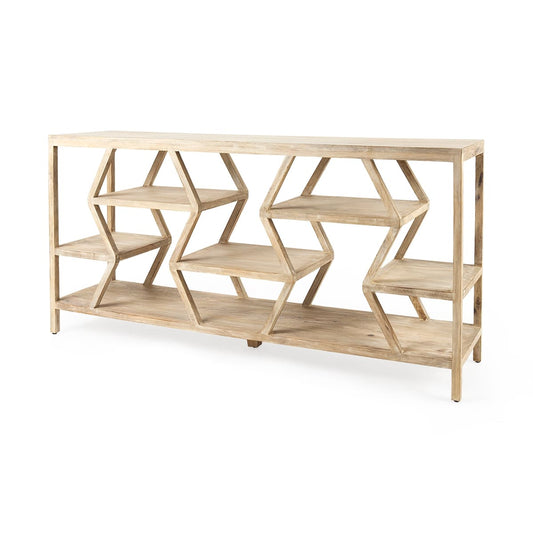 Dayton Console Table Natural Wood - console-tables