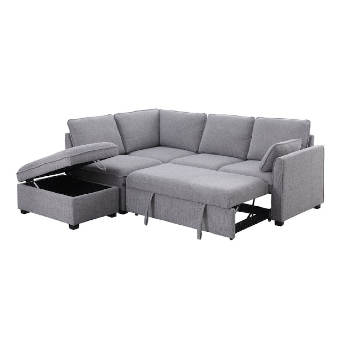 Delray Sleeper Sectional w/Storage - Sofabed