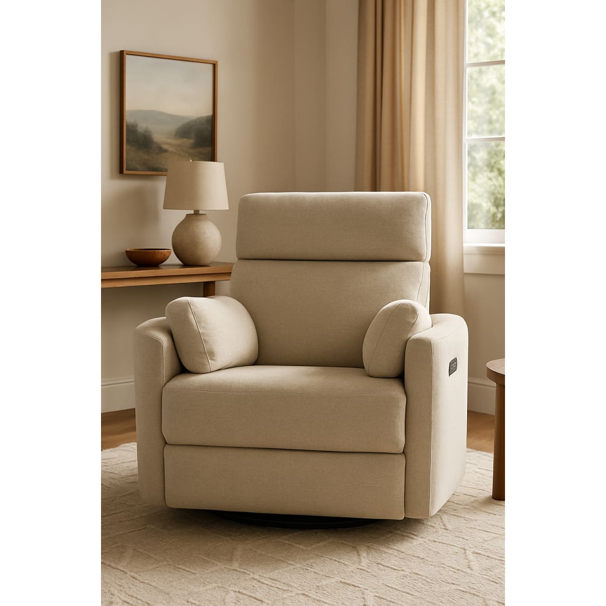 Dino Swivel Power Rocker Recliner Chair - recliner