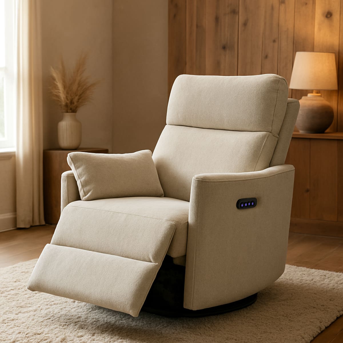 Dino Swivel Power Rocker Recliner Chair - recliner