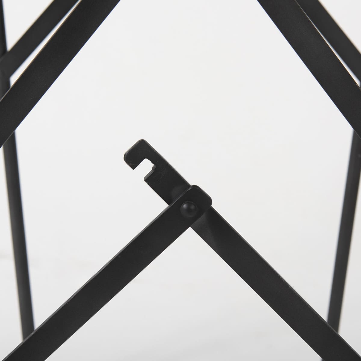 Direttore Leather Seat Bar Counter Stool Black Leather | Black Iron | Counter - bar-stools