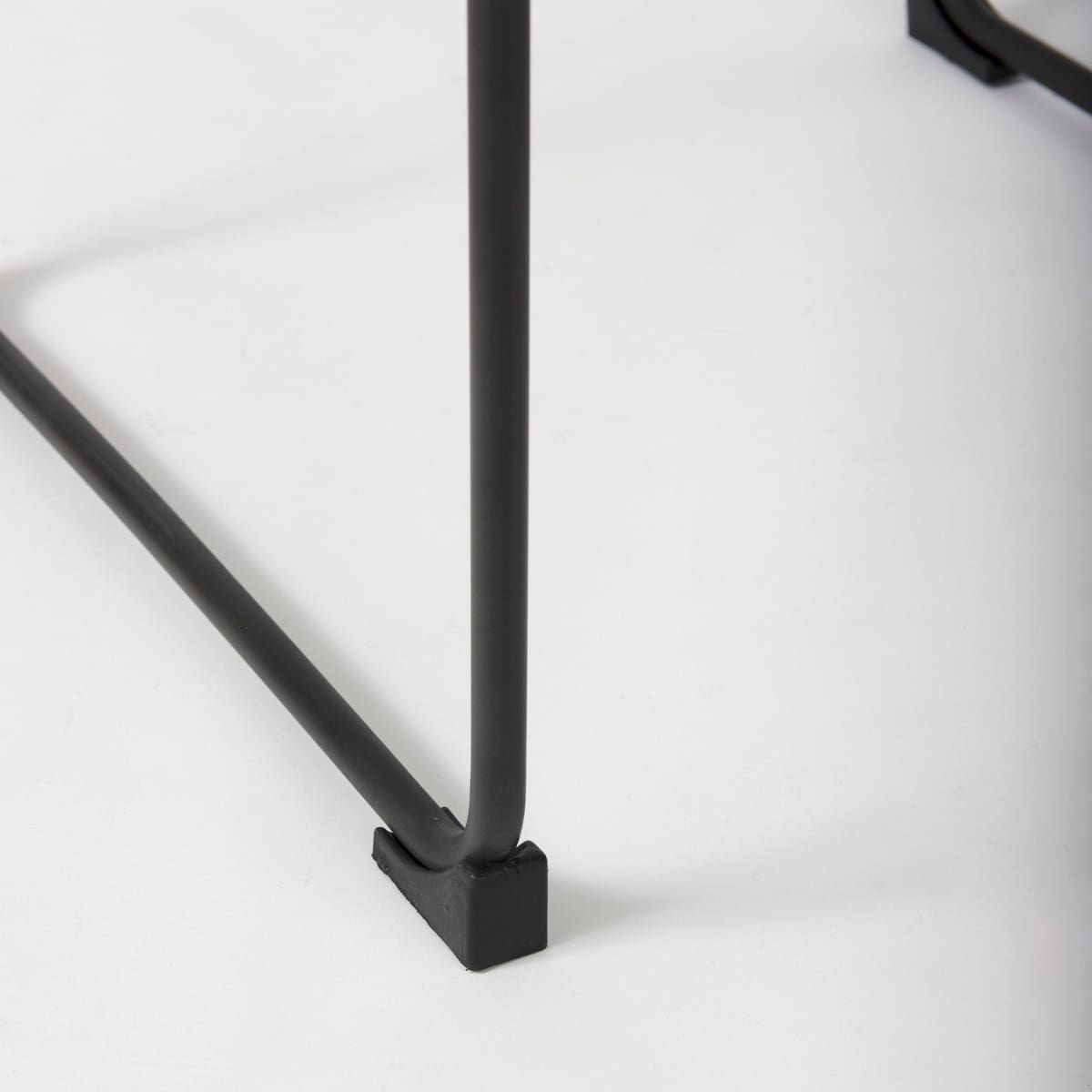 Direttore Upholstered Seat Bar Counter Stool Brown/Gray Suede | Black Metal | Bar - bar-stools