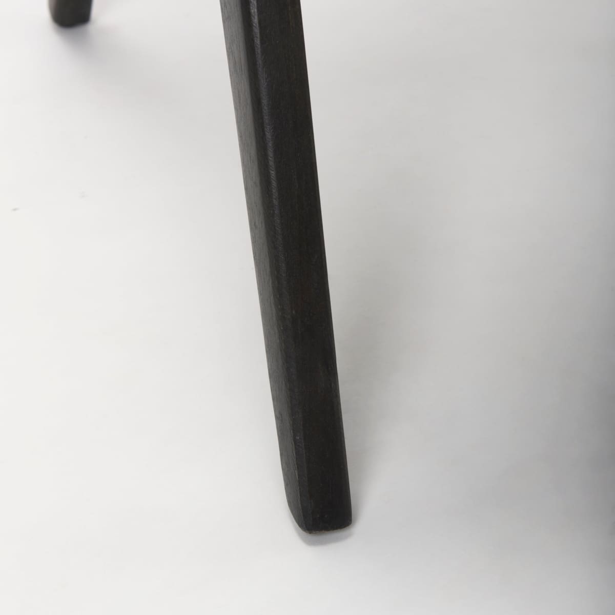 Donna Accent Chair Black Wood | Cane Back | Beige Upholstery - accent-chairs