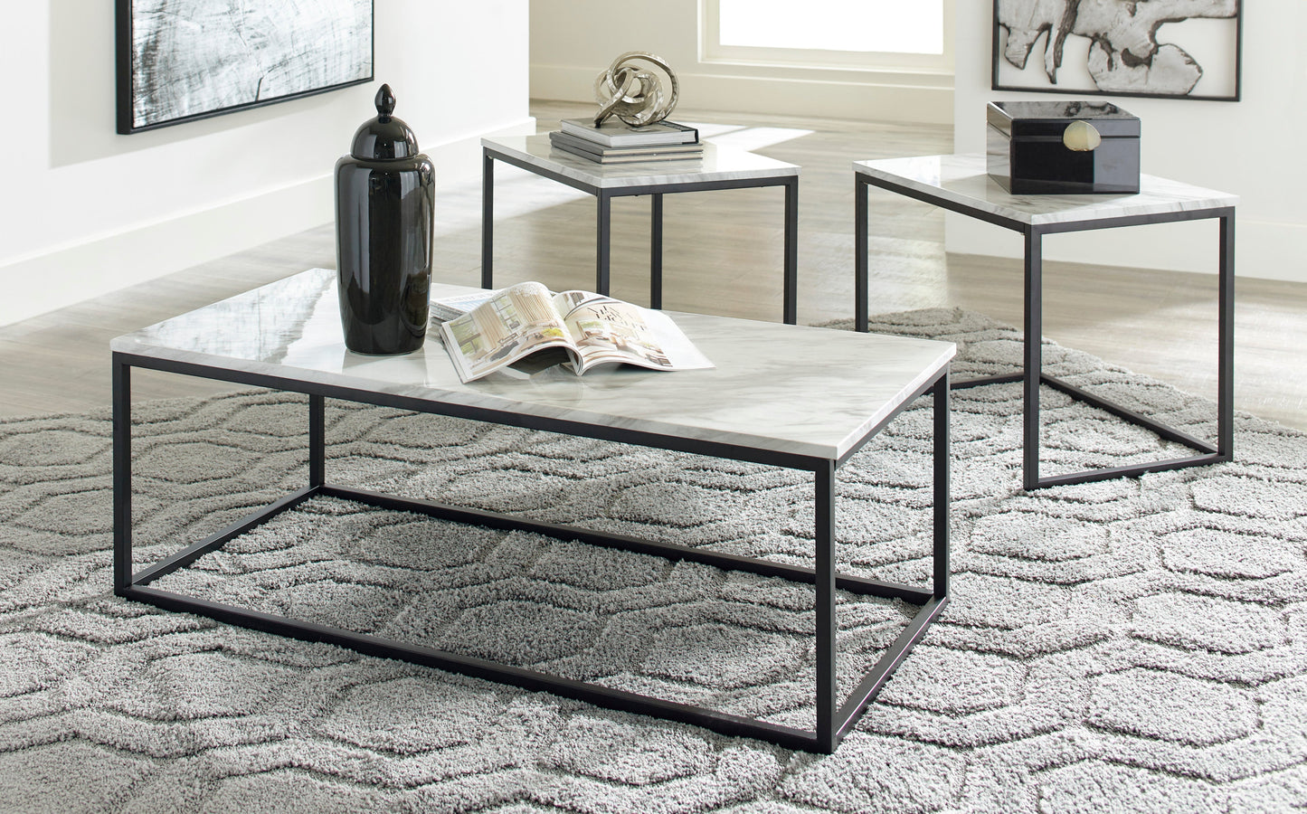 Donnesta Table (Set of 3) - coffee-tables