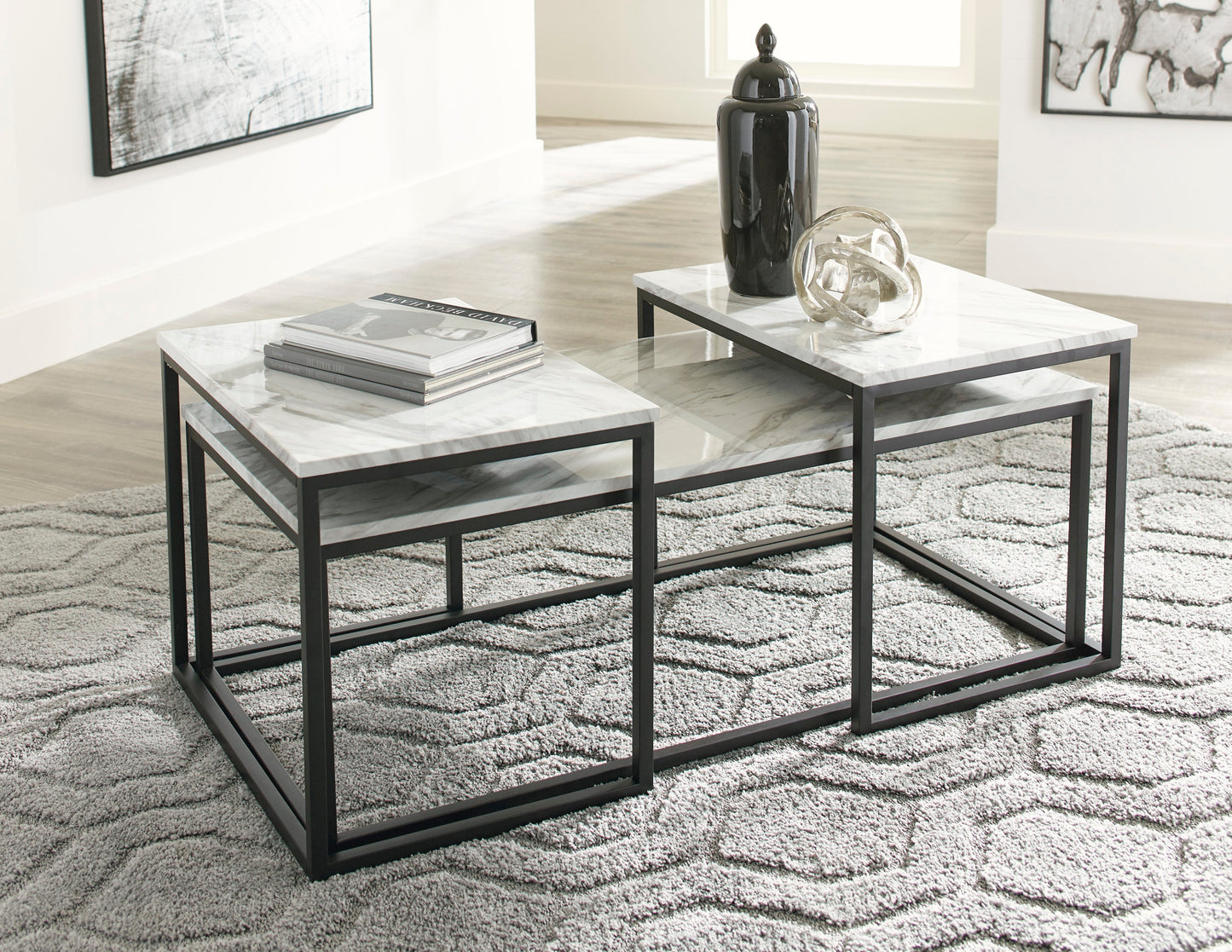 Donnesta Table (Set of 3) - coffee-tables