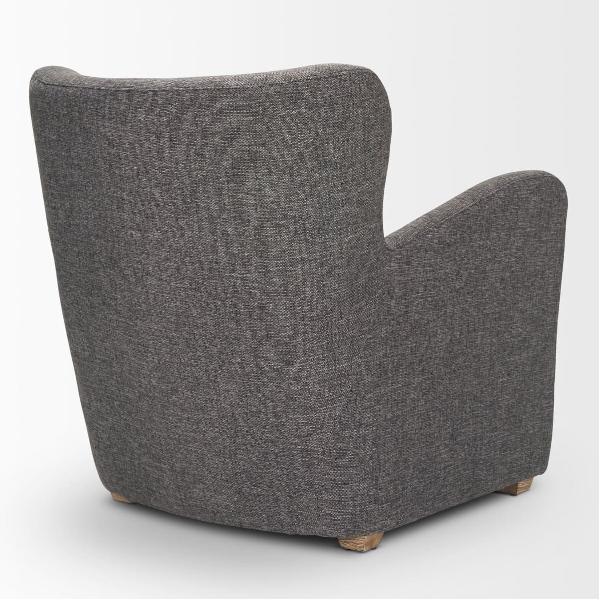 Dunstan Upholstered Accent Chair Charcoal Fabric - accent-chairs