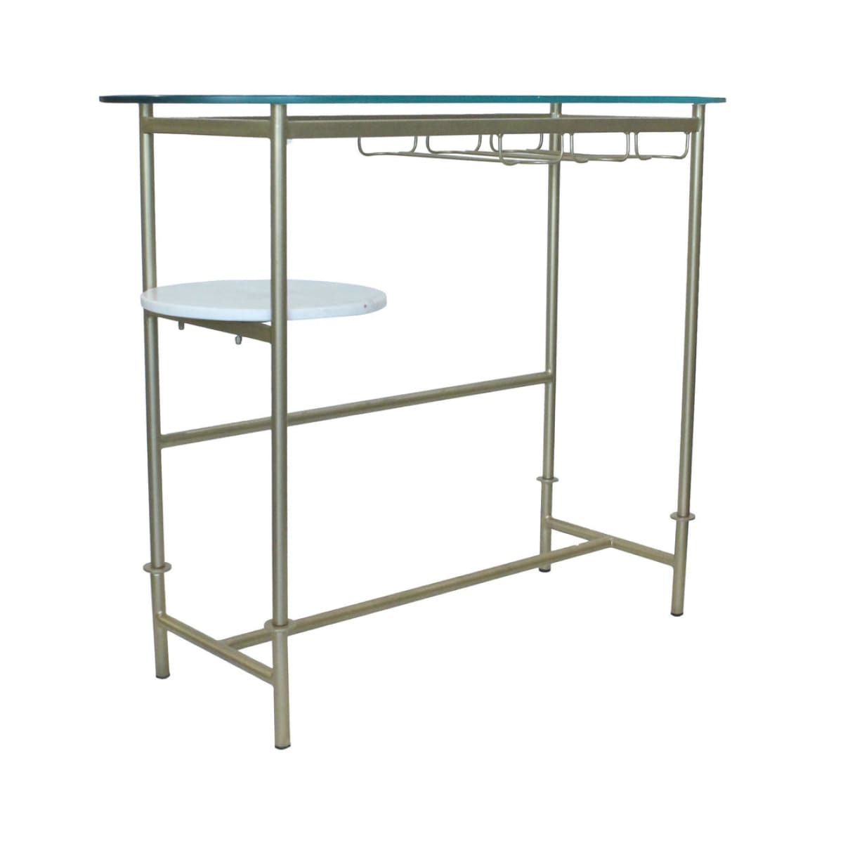 Earth Wind & Fire Oval Console Table - lh-import-console-tables