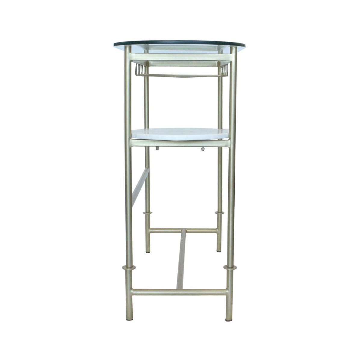 Earth Wind & Fire Oval Console Table - lh-import-console-tables