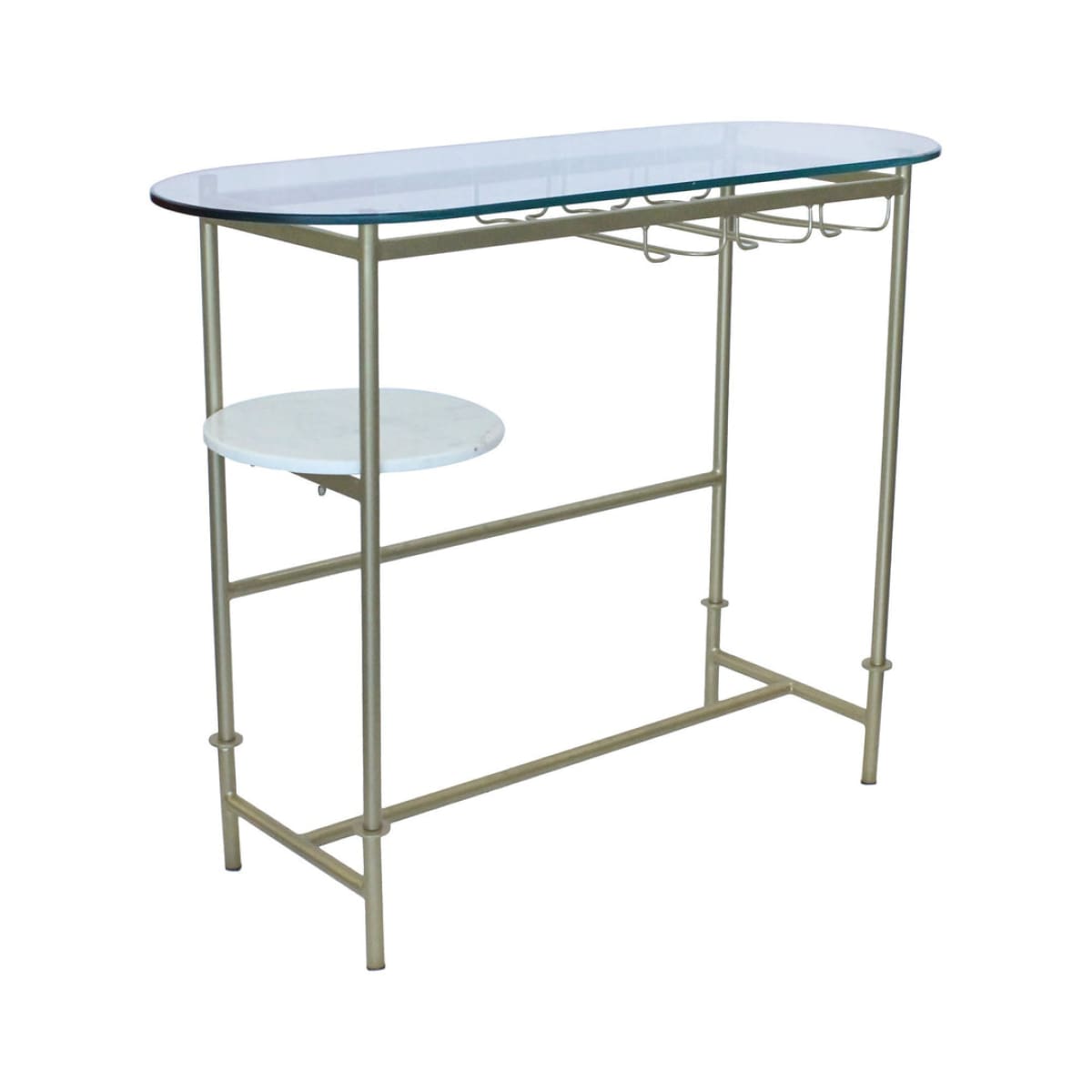 Earth Wind & Fire Oval Console Table - lh-import-console-tables