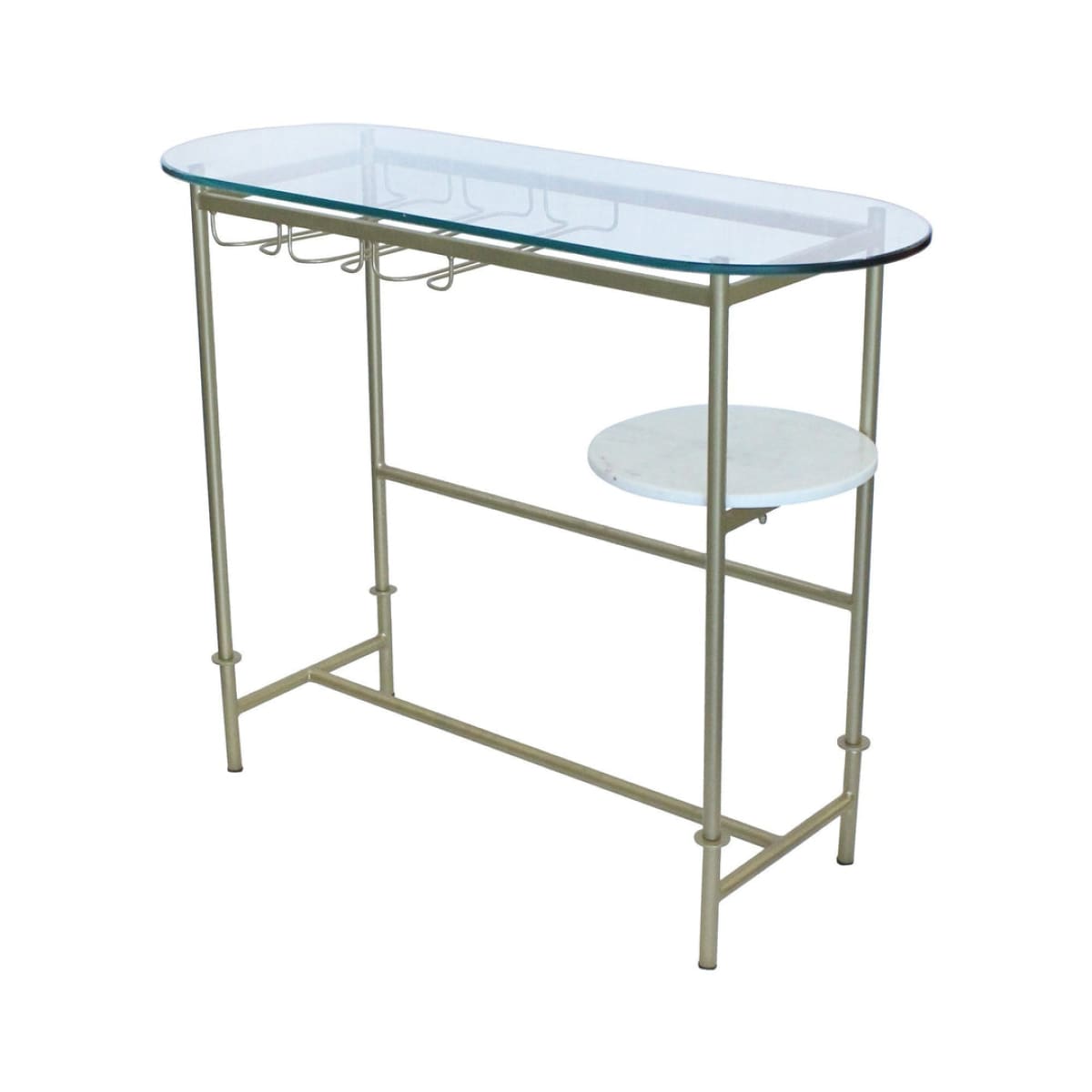 Earth Wind & Fire Oval Console Table - lh-import-console-tables