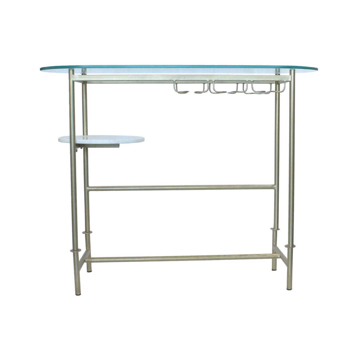 Earth Wind & Fire Oval Console Table - lh-import-console-tables